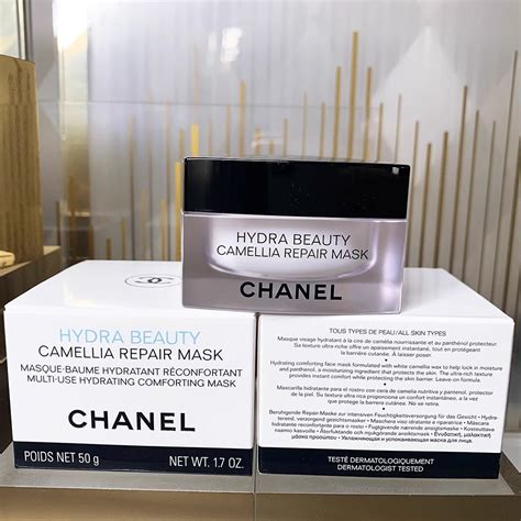 chanel hydration mask|Chanel camellia repair mask.